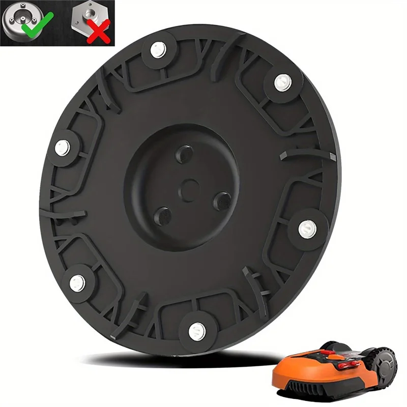 RSD-01 For Worx / Landxcape / Kress / Einhell Lawn Mower Round Connector ABS Cutterhead Turntable-Cellmalls