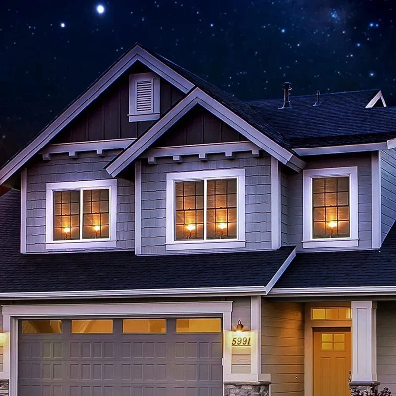 6Pcs Roman Column Design LED Window Candles Battery Operated Light Sensor Decorative Lamp with Suction Cups-Cellmalls