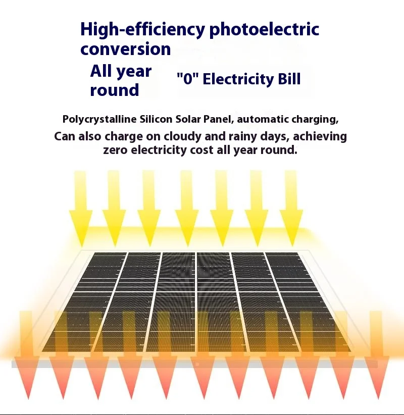 Style B 336 LED 4 Heads Solar Powered Hanging Light IP65 Waterproof Outdoor Motion Sensor Lamp - Warm White-Cellmalls