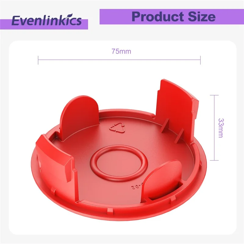 4Pcs Replacement Spool Cover Cap for Bosch ART 30-36 LI / 24 / 27 / 30, 1600A00X61 / 1600A00DU0 / F016L72438-Cellmalls