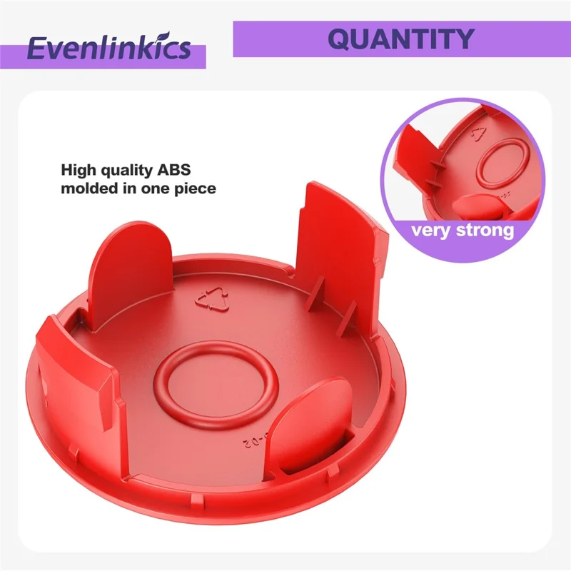 4Pcs Replacement Spool Cover Cap for Bosch ART 30-36 LI / 24 / 27 / 30, 1600A00X61 / 1600A00DU0 / F016L72438-Cellmalls