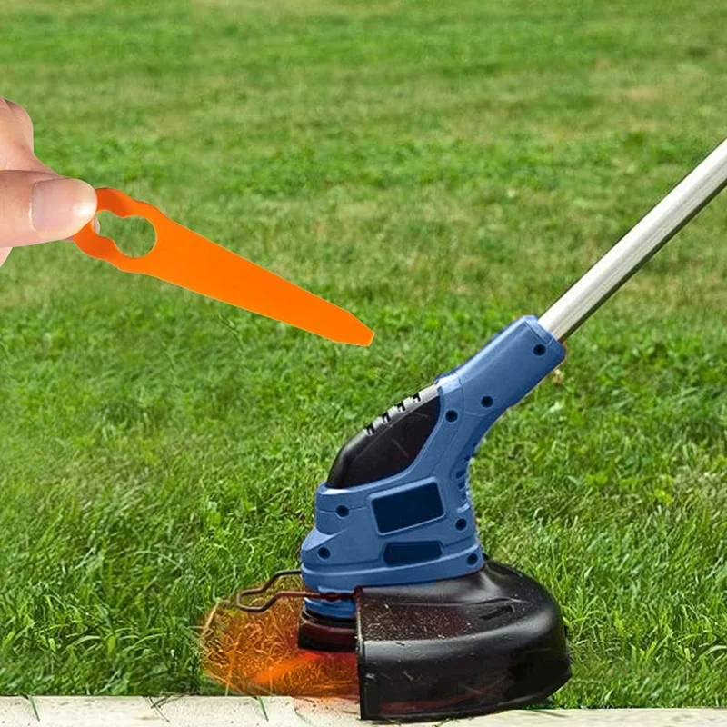 100Pcs for STIHL Polycut 2-2 ABS Cutting Blades Lawn Mower Replacement Parts-Cellmalls