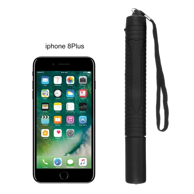 Outdoor Travel Security Retractable Stick Three-section Telescopic Pole Self-Protect Emergency Escape Tool-Cellmalls