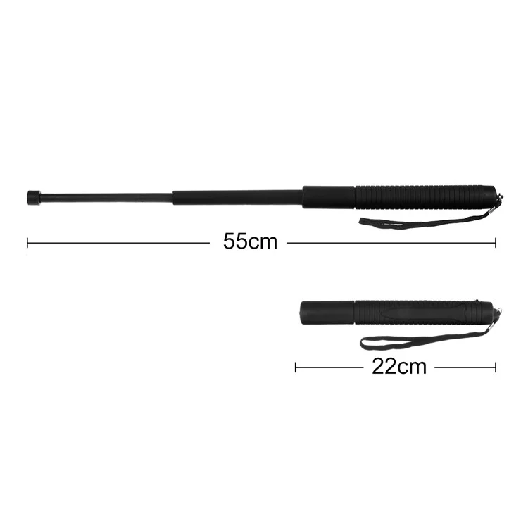 Outdoor Travel Security Retractable Stick Three-section Telescopic Pole Self-Protect Emergency Escape Tool-Cellmalls