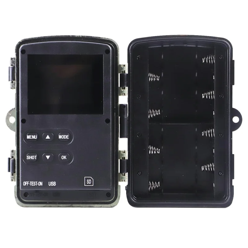 PR8000 Outdoor Hunting 8K WiFi Trail Camera 60MP Ultra HD Night Vision Wildlife Scouting Pocket Cam-Cellmalls