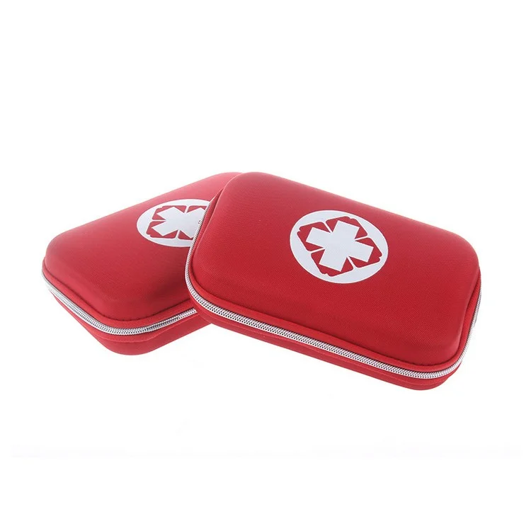 EVA Portable First Aid Kit for Home Car Outdoor Camping/Climbing (18 Unique Items) - Red-Cellmalls