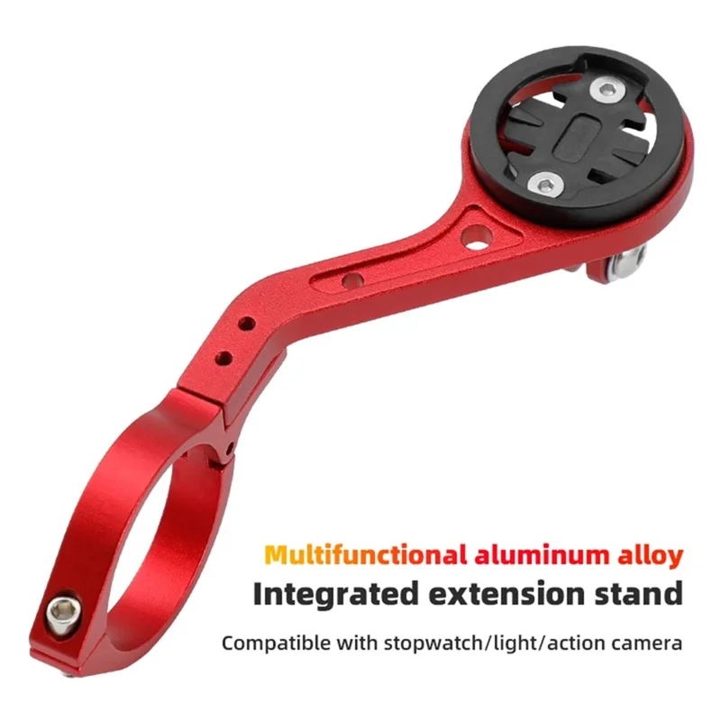 BENGGUO BG-2113 Bike Computer Handlebar Mount Aluminum Alloy Bicycle Odometer Light Bracket - Black-Cellmalls