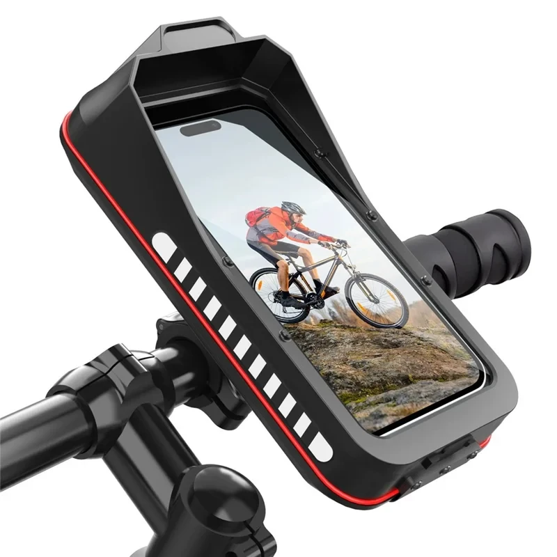 HL-176A Bicycle Handlebar Quick Release Phone Mount Shockproof Cellphone Holder Bracket for Motorcycle-Cellmalls