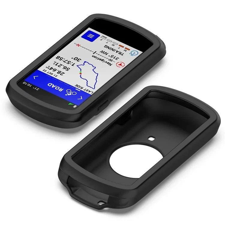 For Garmin Edge 1040 Scratch Resistant Soft Silicone Case Bike GPS Computer Protective Cover - Black-Cellmalls