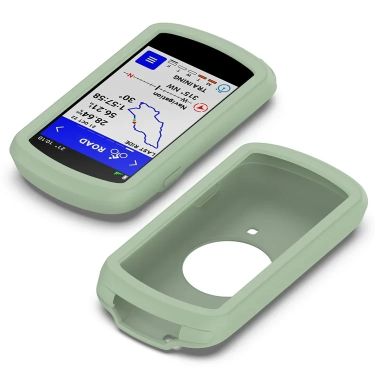 For Garmin Edge 1040 Scratch Resistant Soft Silicone Case Bike GPS Computer Protective Cover - Green-Cellmalls