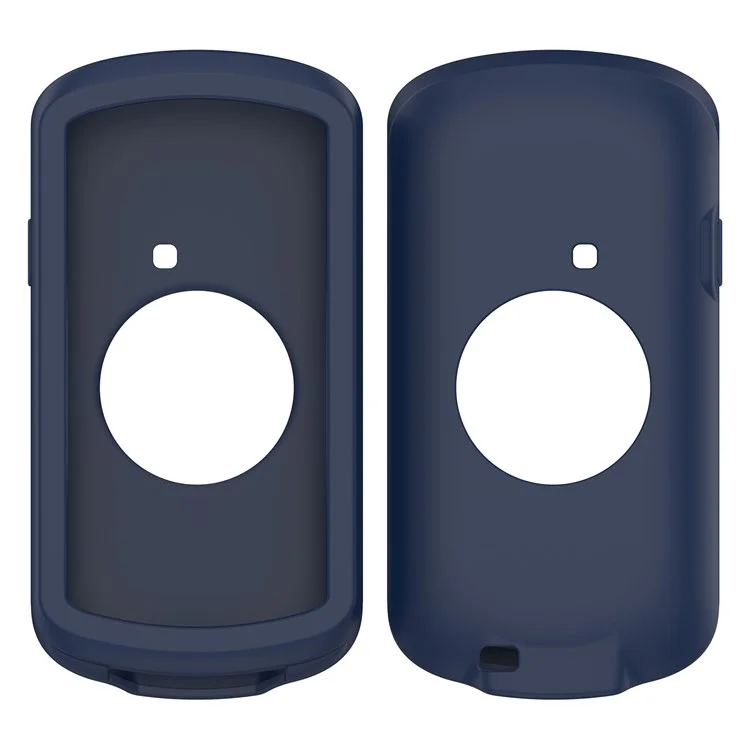 For Garmin Edge 1040 Scratch Resistant Soft Silicone Case Bike GPS Computer Protective Cover - Midnight Blue-Cellmalls