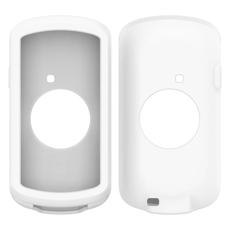 For Garmin Edge 1040 Scratch Resistant Soft Silicone Case Bike GPS Computer Protective Cover - White-Cellmalls