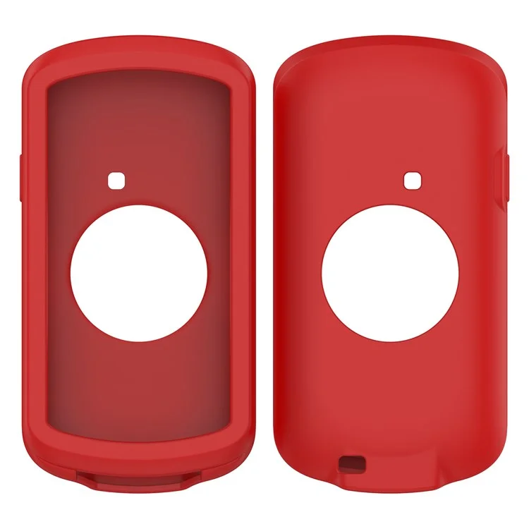 For Garmin Edge 1040 Scratch Resistant Soft Silicone Case Bike GPS Computer Protective Cover - Red-Cellmalls