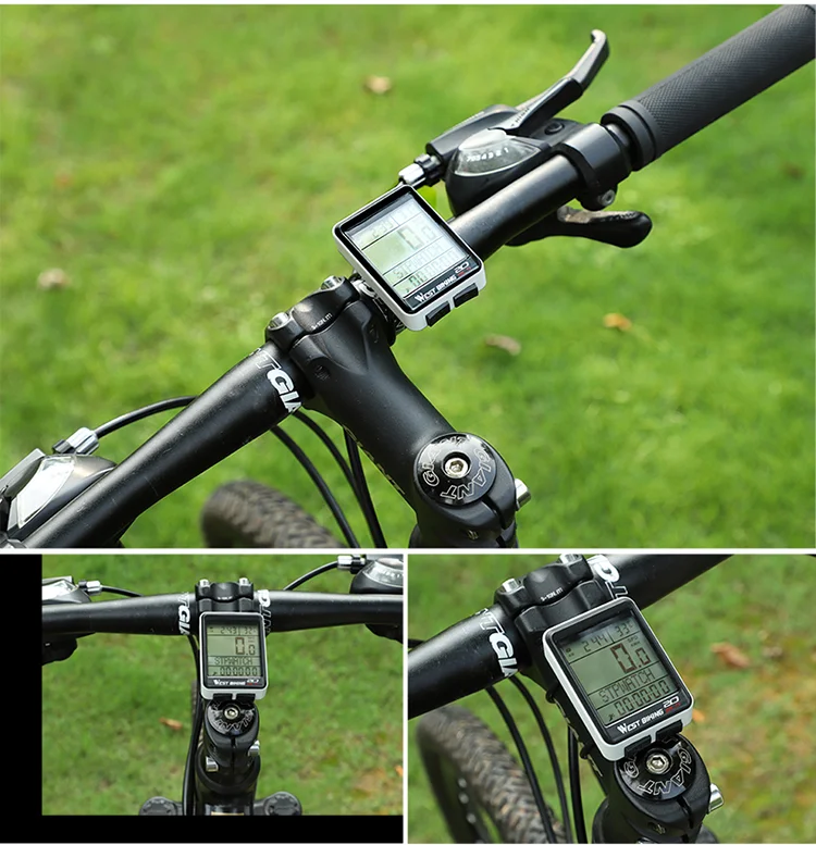 WEST BIKING 0702049 Wireless MTB Road Bike Computer Waterproof Backlight Screen Cycling Speedometer-Cellmalls