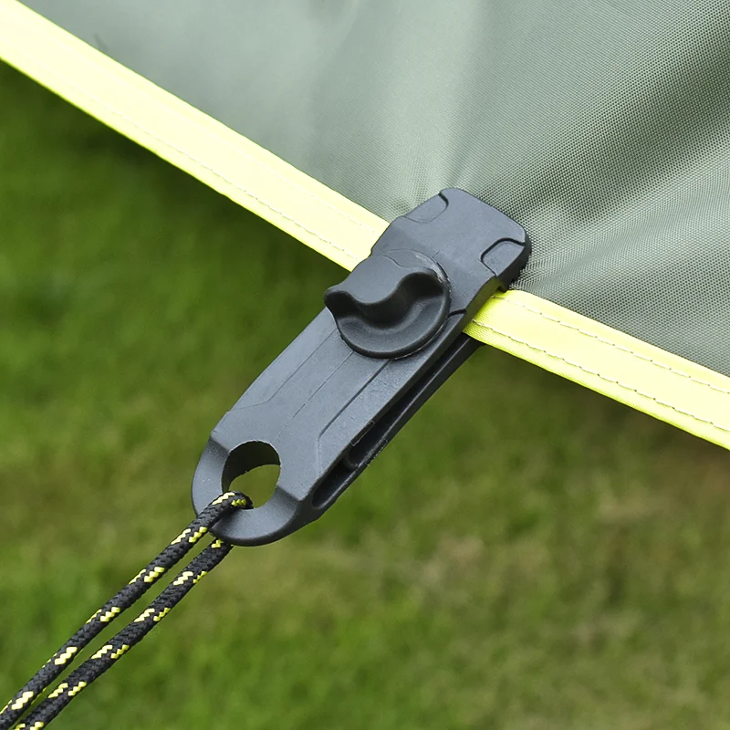 5Pcs/Set Outdoor Tent Canopy Tarp Clip Awning Windproof Fixed Buckle Clip for Camping Hiking-Cellmalls