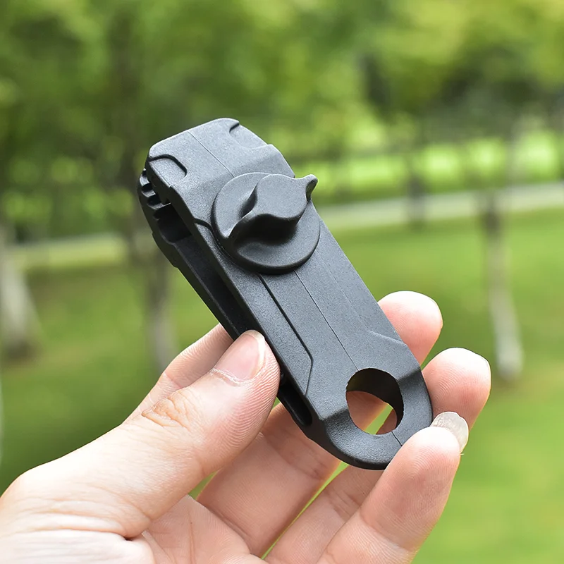 5Pcs/Set Outdoor Tent Canopy Tarp Clip Awning Windproof Fixed Buckle Clip for Camping Hiking-Cellmalls