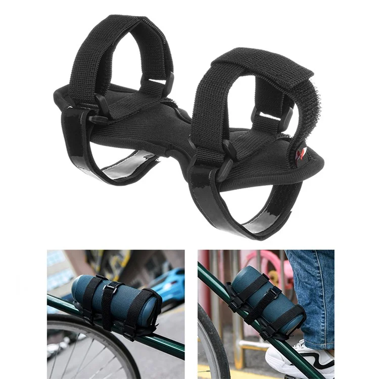 LIGHTNING POWER Bike Speaker Mount Adjustable Wireless Speaker Strap Universal Bicycle Handlebar Sound Bar Holder Bottle Holder-Cellmalls