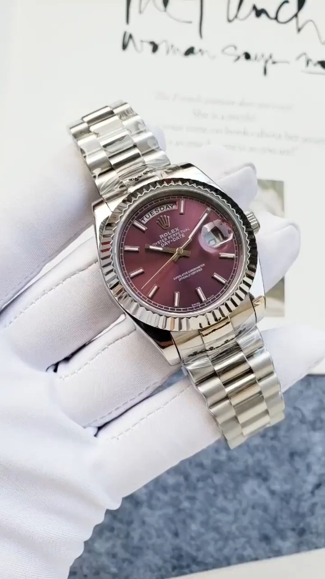 TRENDING Luxury Men's Watch! Polished Rolex Style | High-Shine Wristwatch | Gift for Him