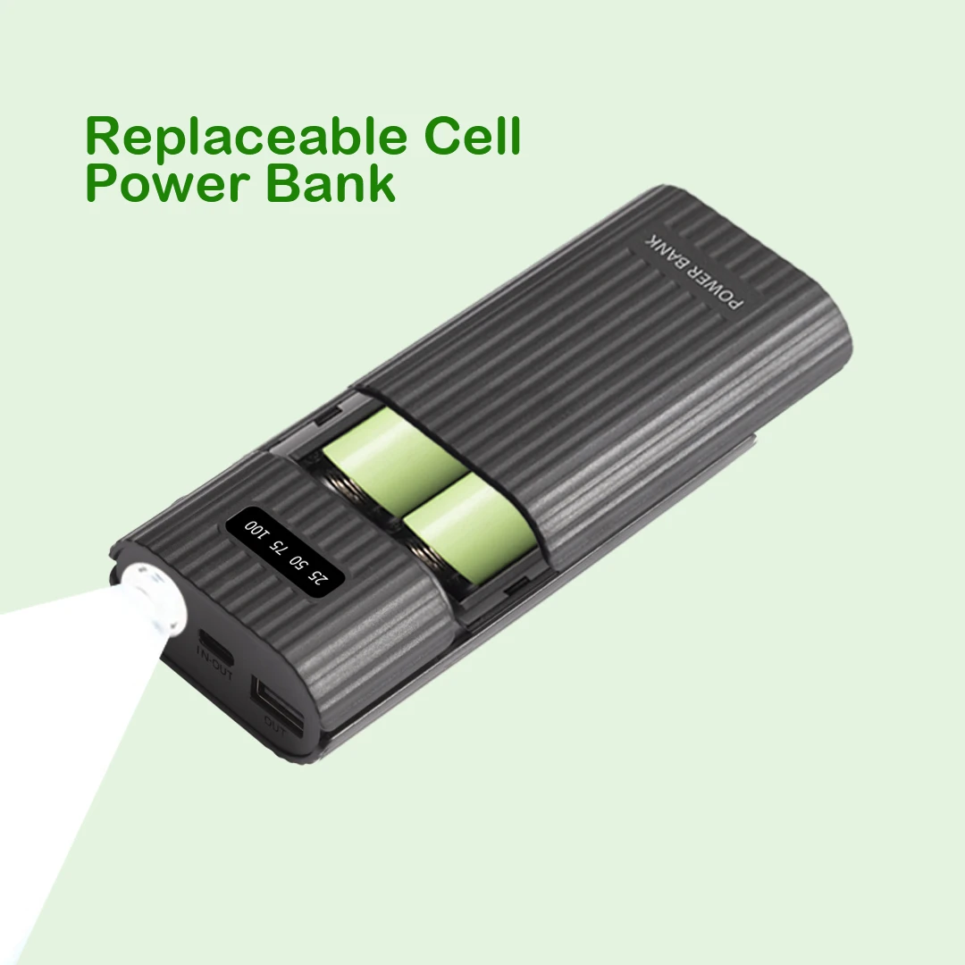 The Ultra Sustainable Replaceable Cell Power Bank