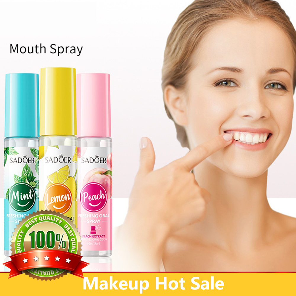 www.makeuphotsale.com
Three flavors of mouth spray to eliminate bad breath
Makeuphotsale.com