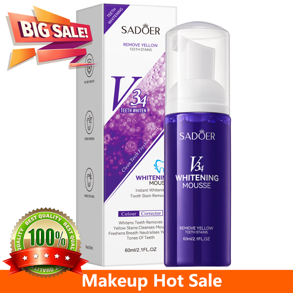 www.makeuphotsale.com
New whitening, cleaning, and yellowing removal foam toothpaste
Makeuphotsale.com