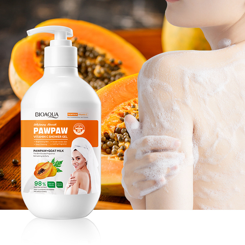 www.makeuphotsale.com
Vitamin C-rich papaya shower gel moisturizes the skin
Makeuphotsale.com