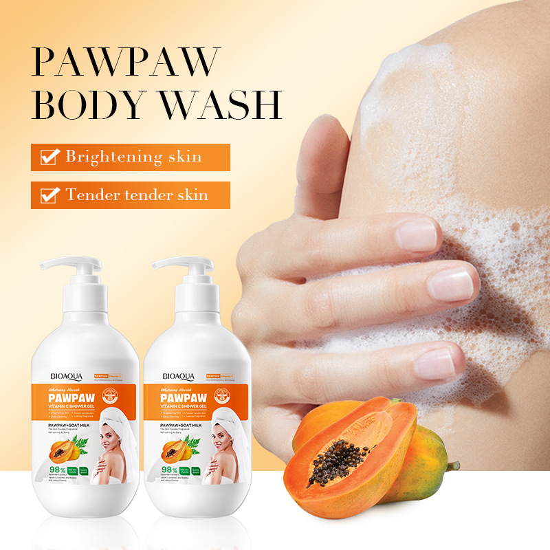 www.makeuphotsale.com
Vitamin C-rich papaya shower gel moisturizes the skin
Makeuphotsale.com