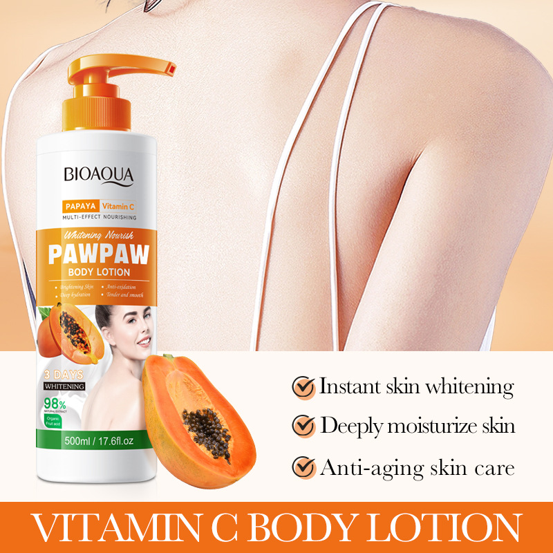 www.makeuphotsale.com
Papaya Vitamin C Whitening Body Lotion
Makeuphotsale.com