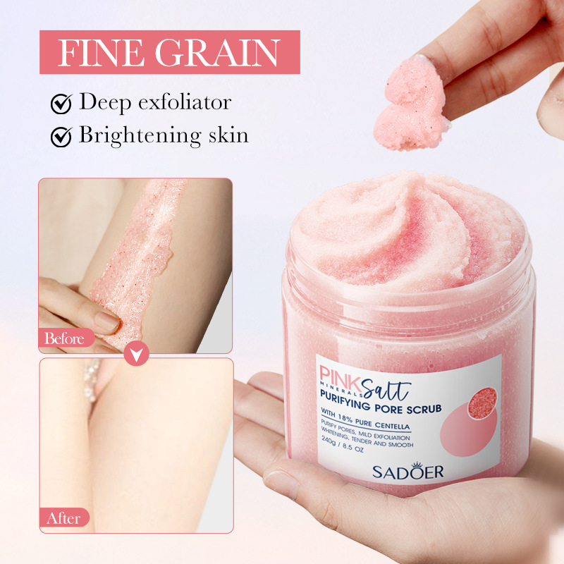 www.makeuphotsale.com
Himalayan pink salt scrub, cleans body pores
Makeuphotsale.com