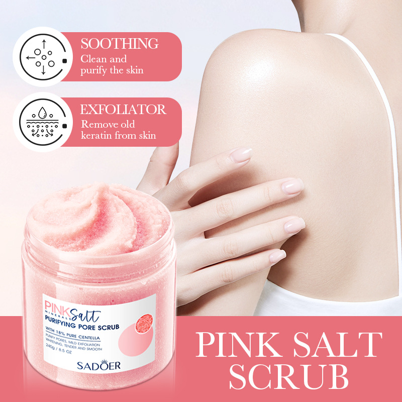 www.makeuphotsale.com
Himalayan pink salt scrub, cleans body pores
Makeuphotsale.com