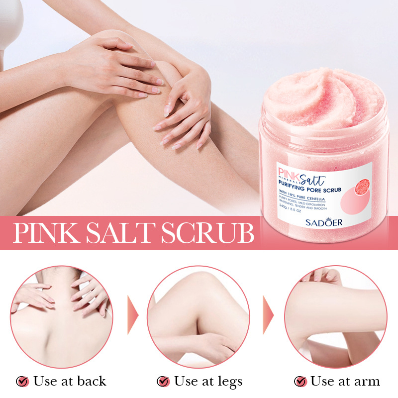 www.makeuphotsale.com
Himalayan pink salt scrub, cleans body pores
Makeuphotsale.com
