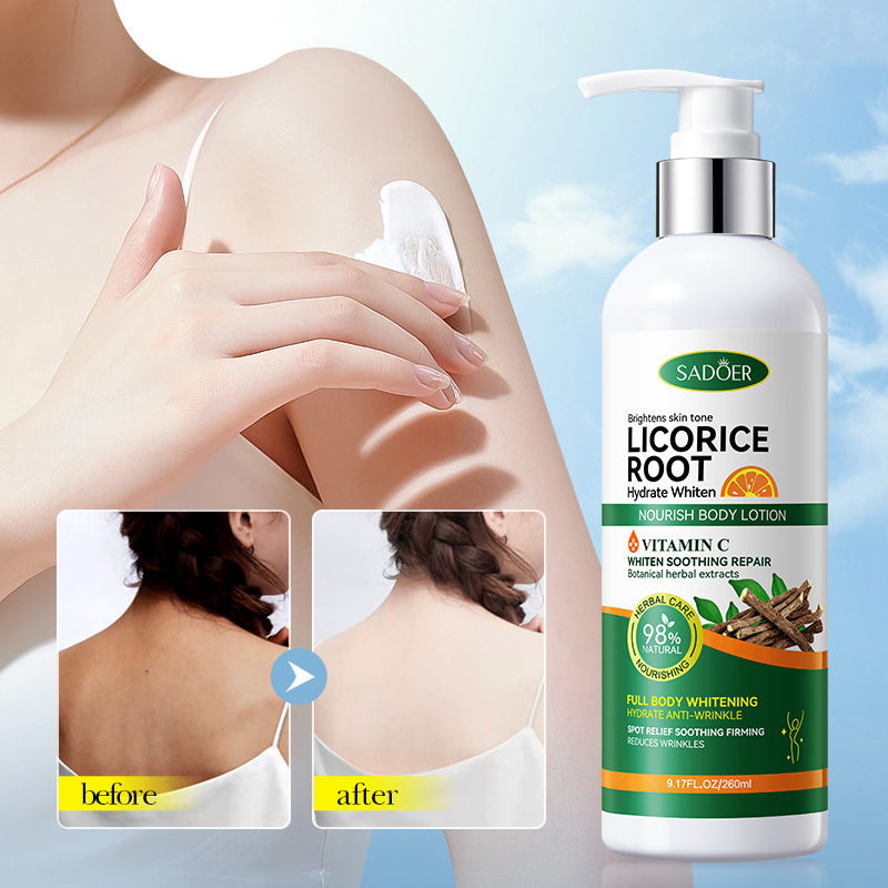 www.makeuphotsale.com
Licorice Vitamin Body Lotion
Makeuphotsale.com