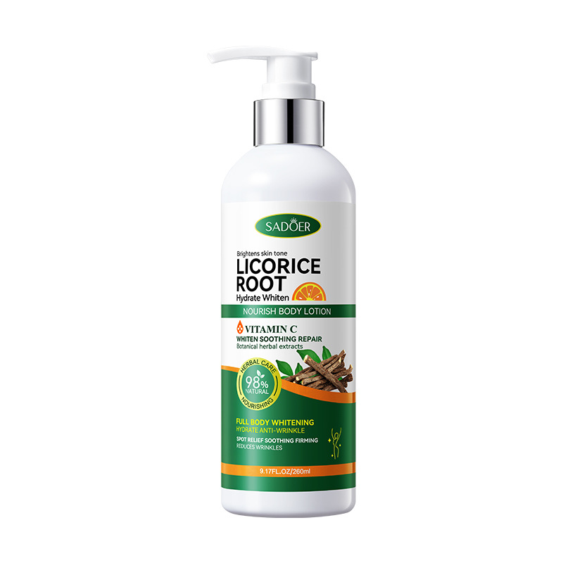 www.makeuphotsale.com
Licorice Vitamin Body Lotion
Makeuphotsale.com
