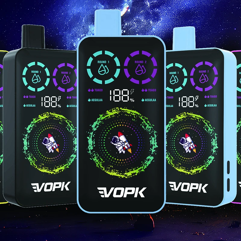 VOPK 40K double flavors 2 in 1 rechargeable disposable vape pen