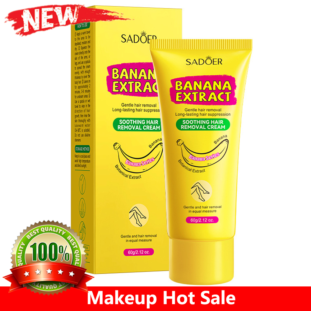 www.makeuphotsale.com
Hair removal cream 60g, fast and long-lasting hair removal without leaving any traces
Makeuphotsale.com