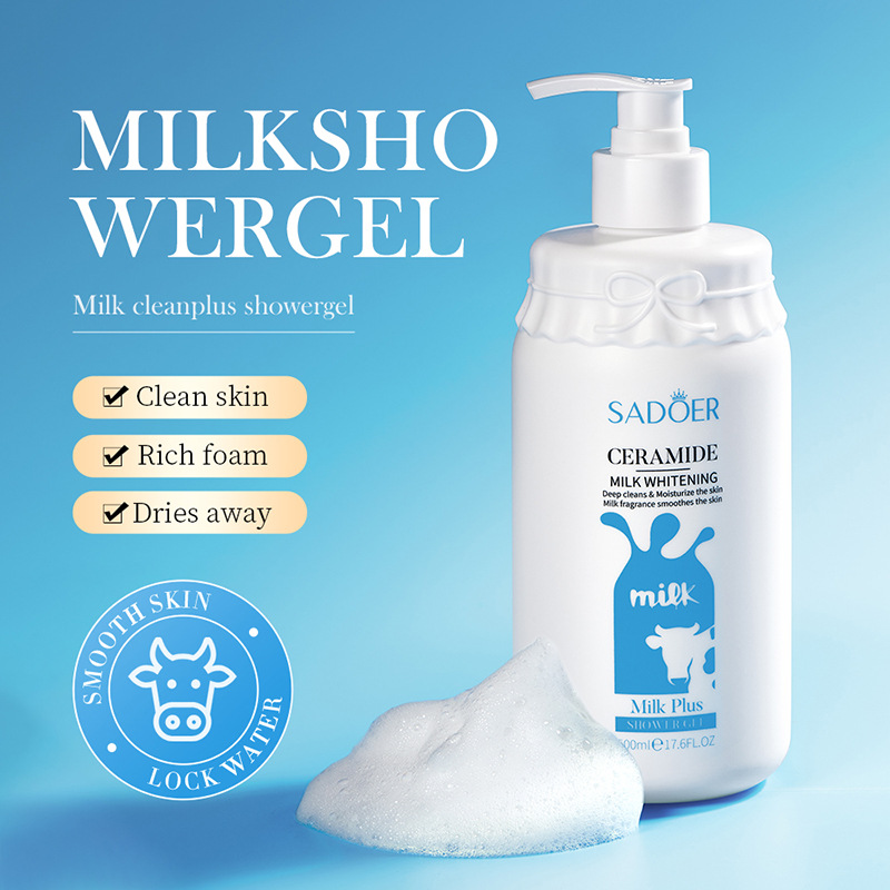 www.makeuphotsale.com
Milk shower gel, moisturizing, tender and clean shower gel
Makeuphotsale.com