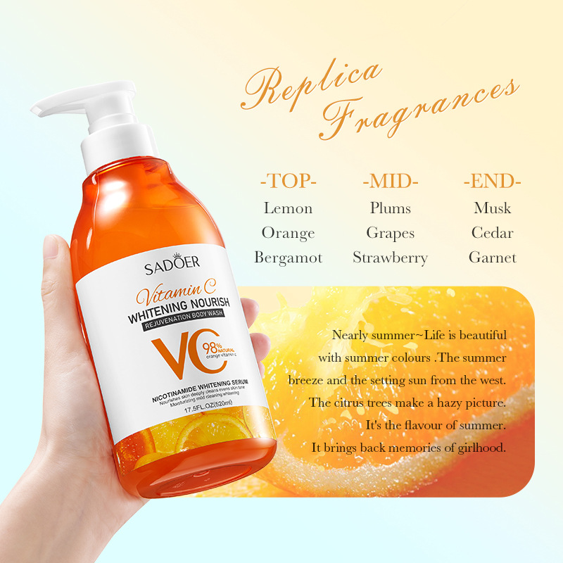 www.makeuphotsale.com
Vitamin C shower gel 520g, moisturizes the skin
Makeuphotsale.com
