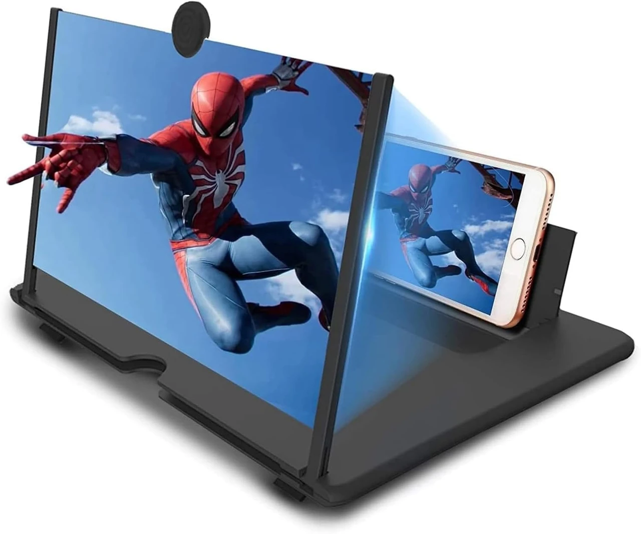 12 Inch Mobile Phone Screen Magnifier, Anti-Blue Light, Gifts, Perfect for Watching Movies, Videos