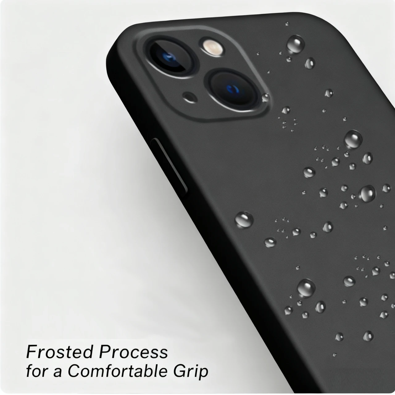 iPhone 14 Protective Case, Reinforced Corners, Impact Absorption Design, Scratch-Proof, Compatible with Wireless Charging