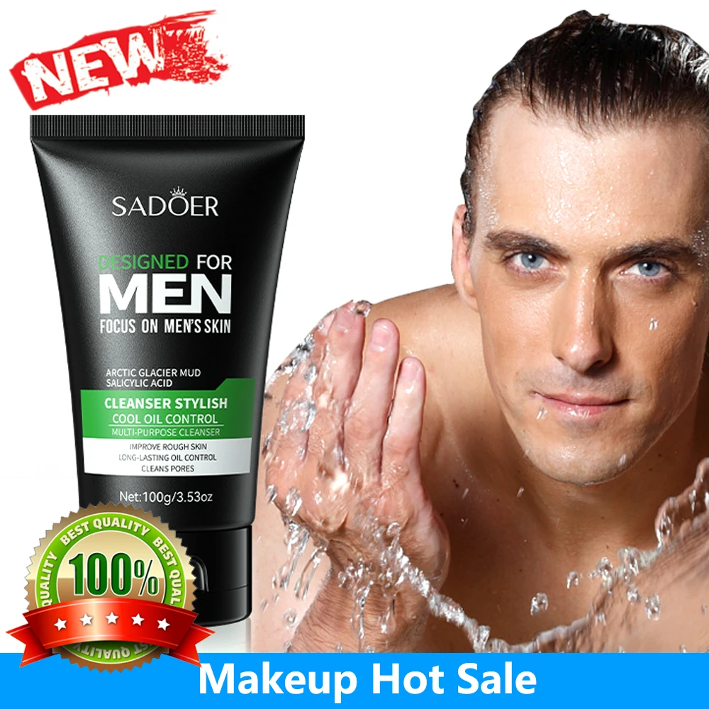 Men's facial cleanser 100g Men's cleansing face wash - 001- SD96253