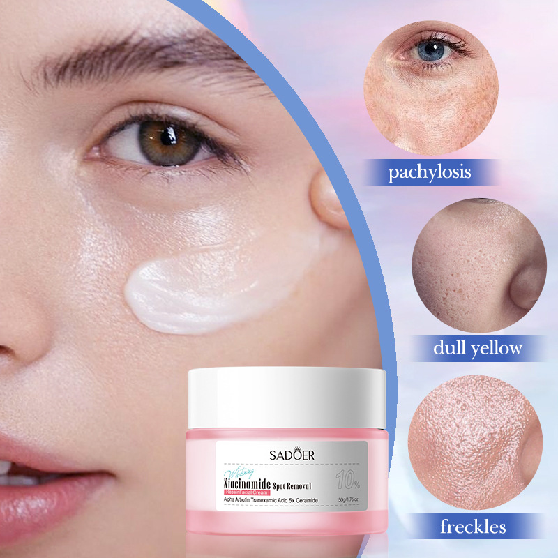 www.makeuphotsale.com
Niacinamide Whitening and Spot-Removing Face Cream 
Makeuphotsale.com