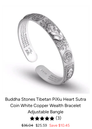 Actually what Buddhastone sells is what we(jacejewelry) sell