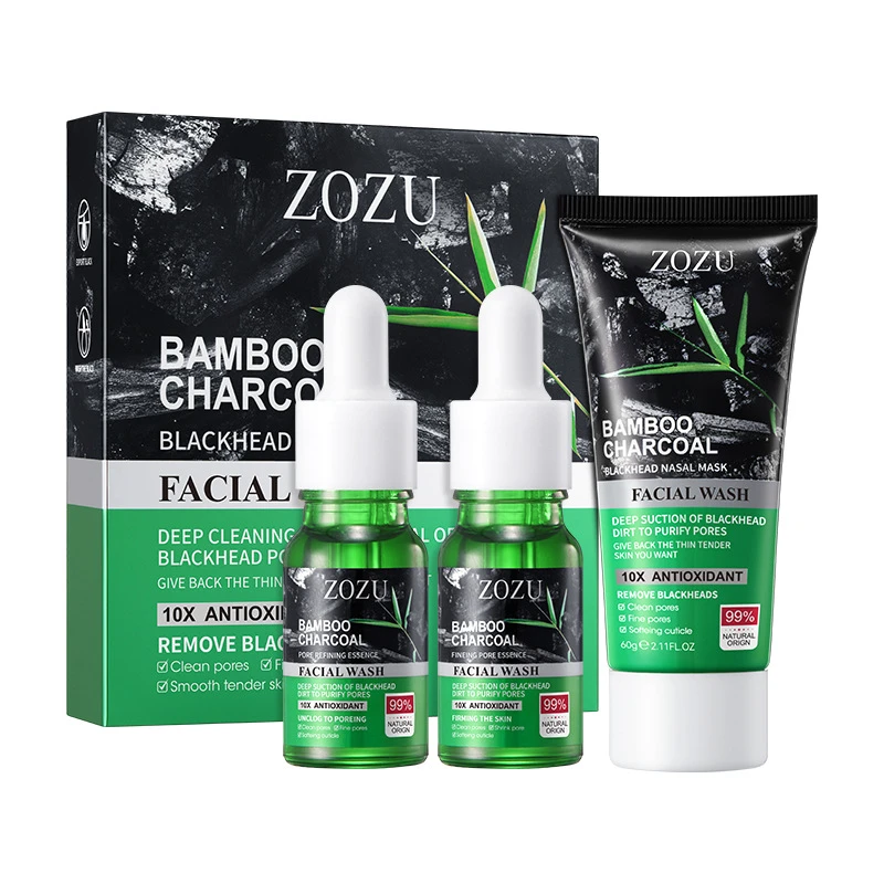www.makeuphotsale.com
Bamboo charcoal blackhead removal three-piece set
Makeuphotsale.com