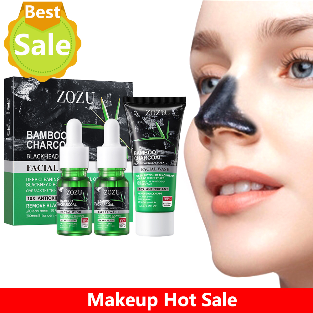www.makeuphotsale.com
Bamboo charcoal blackhead removal three-piece set
Makeuphotsale.com