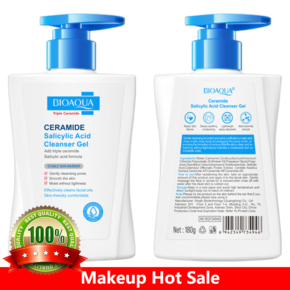 www.makeuphotsale.com
Anti-wrinkle ceramide salicylic acid facial cleanser 
Makeuphotsale.com