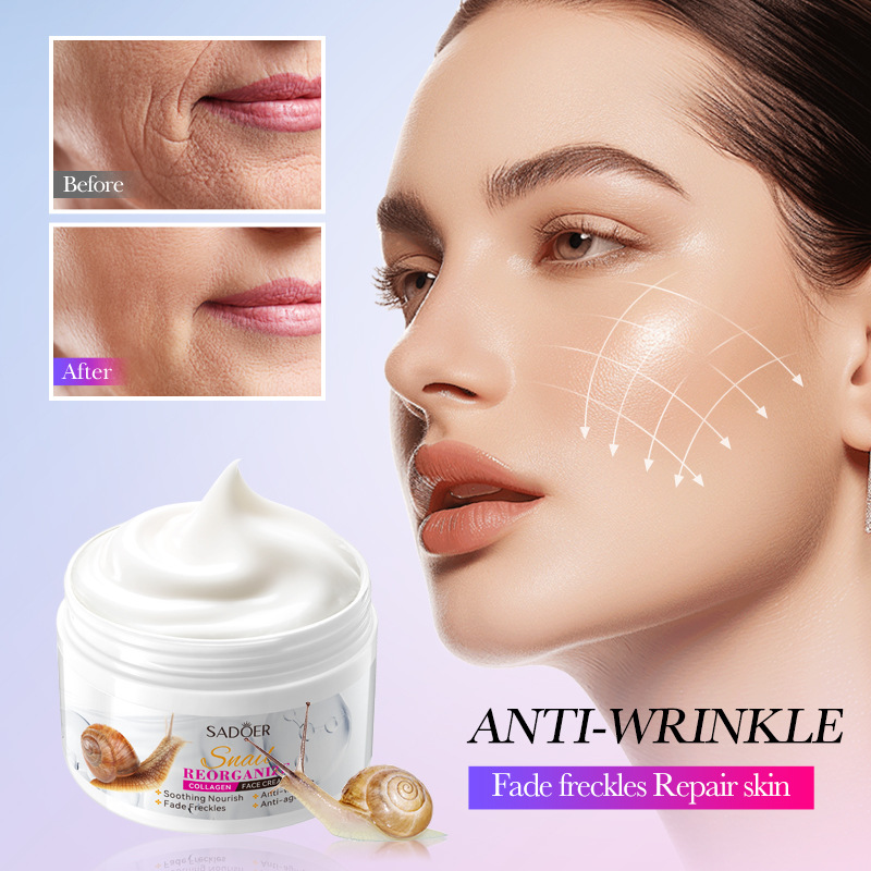 www.makeuphotsale.com
Snail Recombinant Collagen Face Cream
Makeuphotsale.com