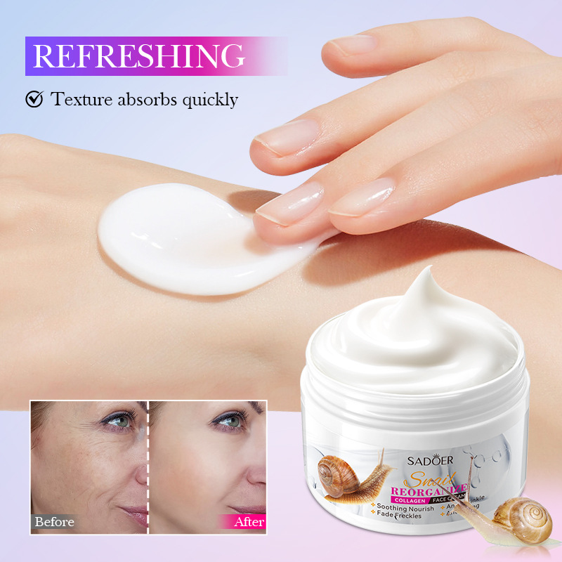 www.makeuphotsale.com
Snail Recombinant Collagen Face Cream
Makeuphotsale.com