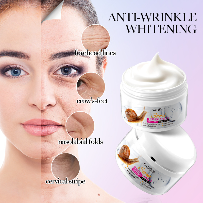 www.makeuphotsale.com
Snail Recombinant Collagen Face Cream
Makeuphotsale.com