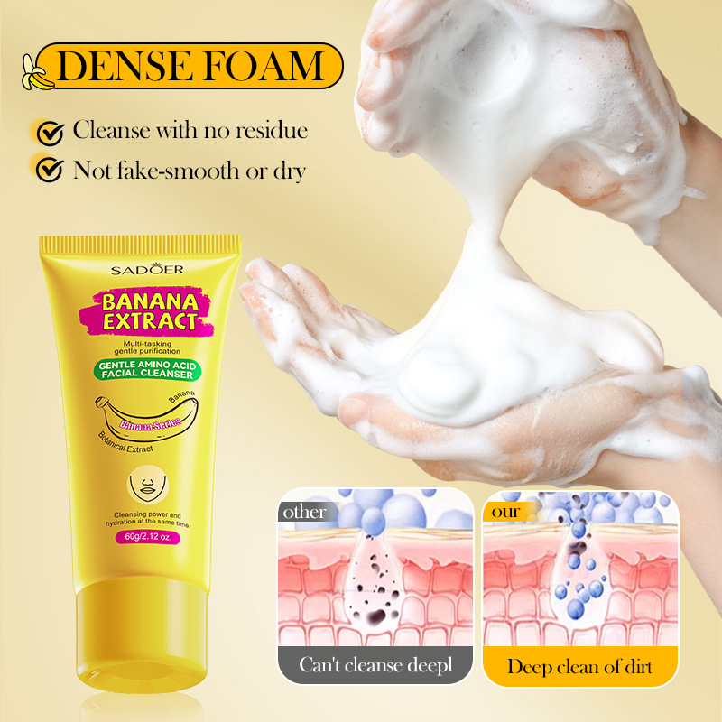 www.makeuphotsale.com
Banana Amino Acid Facial Cleanser
Makeuphotsale.com