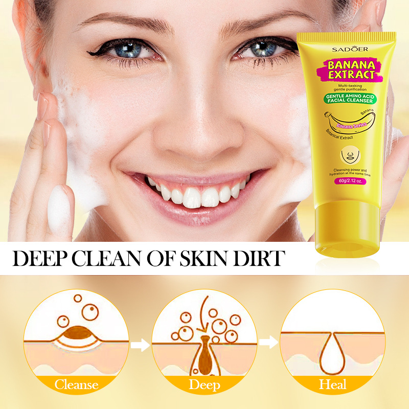 www.makeuphotsale.com
Banana Amino Acid Facial Cleanser
Makeuphotsale.com